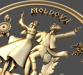 3D model Moldovan motives (STL)